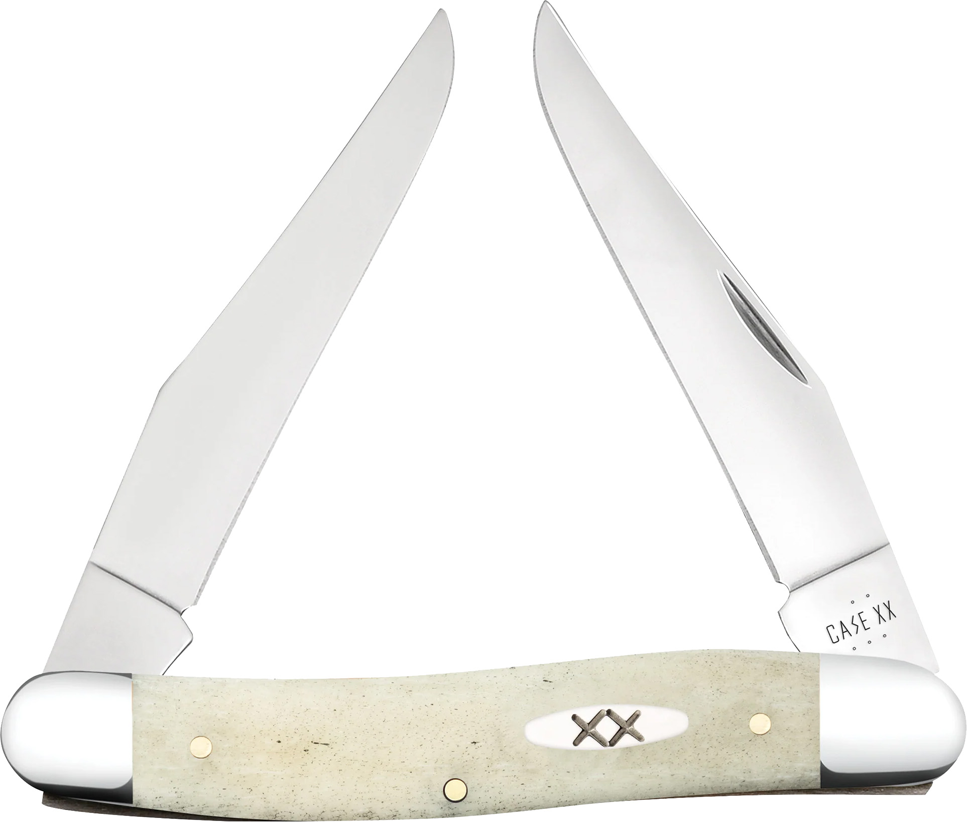 CAE MUSKRAT NATURAL BONE