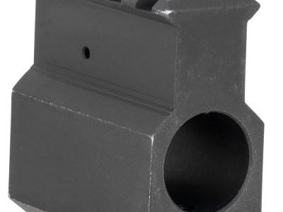 LBE Unlimited ARRGBUH Railed Gas Block Upper Receiver Height AR Platform Black Anodized Aluminum