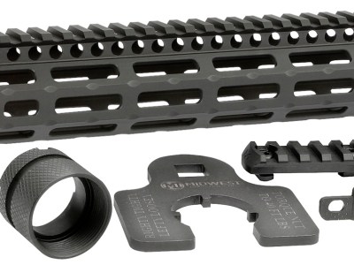 Midwest Industries MIG4M12625 Tactical G4M Handguard AR-15 Black Hardcoat Anodized Black 12.6″ 6061-T6 Aluminum M-LOK