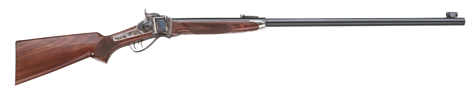 Taylors & Company 210100 1857 Wurttemberg-Mauser Pedersoli 54 Cal Percussion 39.38″ White Steel Barrel & Receiver, Fixed Walnut Stock, Musket Cap Percussion, Right Hand