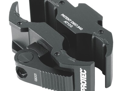 iProtec 6108 Universal Long Gun Mount  Black Anodized