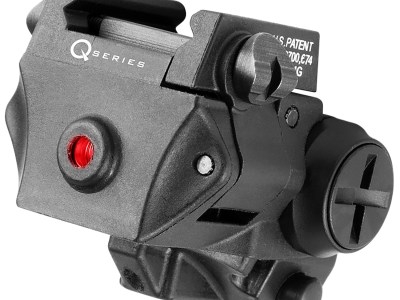iProtec 6116 SC-R Laser Q-Series Black/Red Laser 5.0 mW Output 635nM Wavelength, Compact/Subcompact Pistols, Accessory Rail Mount