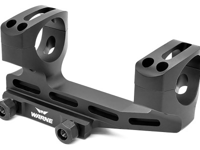 Warne SHXSKEL30TW X-SKEL Scope Mount/Ring Combo Black Anodized 30mm