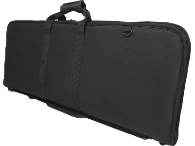 NcStar CVDRC2996B36 Deluxe Rifle Case Black 600D Polyester