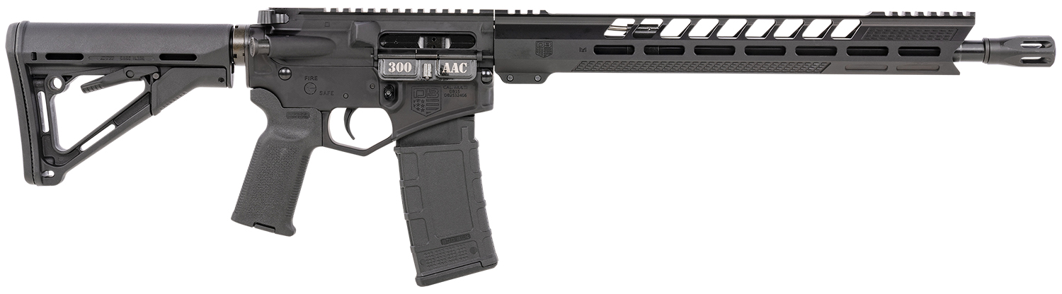 Diamondback DB1731B001 DB15  300 Blackout 30+1 16″ Nitride Treated Heavy Barrel w/DBSB-IV Flash Hider, A3 Flattop Upper/Diamondback Black Gold Lower, 15″ M-LOK Handguard, Magpul CTR Stock & K2 Grip