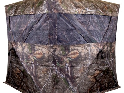 Ameristep AMSAMEBL3036 Pro-Series Extreme Pentagon Style Mossy Oak Country DNA 300 Durashell Plus