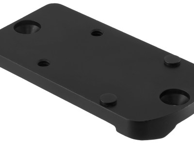 TruGlo TGTG8950R2 Pistol Red Dot Sight Mount  Black Nitride Fortress