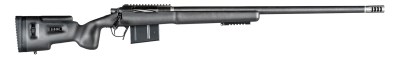 Christensen Arms CA10272285445 TFM Long Range Full Size 300 Win Mag 3+1, 26″ Carbon Fiber Target Profile Barrel, Black Nitride Aluminum Receiver, Natural Carbon Fiber Fixed Long Range Stock