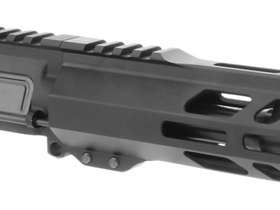 TacFire BU-556-7 Pistol Upper Assembly  5.56x45mm NATO Caliber with 7″ Black Nitride Barrel, Black Anodized 7075-T6 Aluminum Receiver & M-LOK Handguard for AR-Platform Includes Bolt Carrier Group