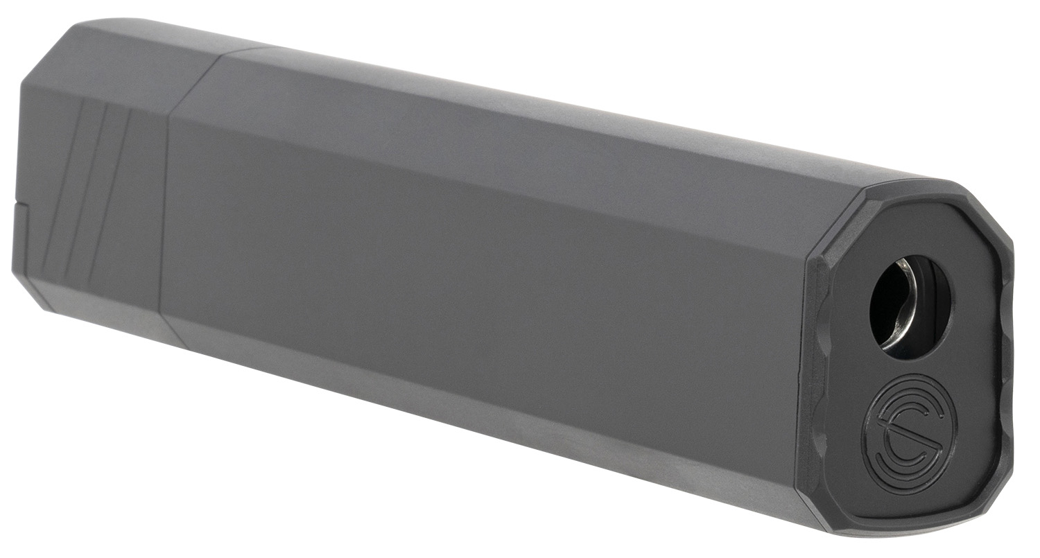 SilencerCo SU5185 Osprey 45 2.0 45 ACP 7.90″, 1.30″x1.75″ Diameter Black Aluminum/Stainless Steel