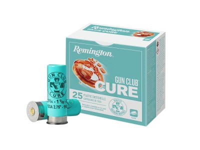 Remington Ammunition R20029 Gun Club Cure 12Gauge 2.75″ 1 1/8oz 8Shot 25 Per Box/10 Case