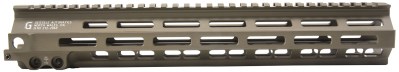 Geissele Automatics 05285S Super Modular Rail MK8 13.50″ M-LOK, Desert Dirt Aluminum for AR Platform, Barrel Nut Included
