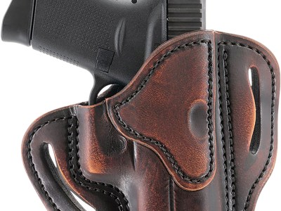 1791 Gunleather ORBHCVTGR BHC Optic Ready OWB Compact Vintage Leather Belt Slide Compatible w/Glock 43/Sig P365 Right Hand