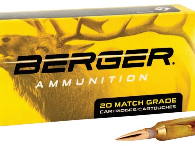 Berger Bullets 50010 Target Rifle 6.5PRC 156gr Hybrid 20 Per Box/10 Case