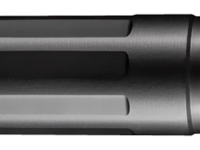 Dead Air SML762 Sandman L 30 Cal (7.62mm), Rated Up To 300 RUM, 8.90″ L, Black Stainless Steel, 5/8″-24 tpi QD KeyMo Muzzle Brake