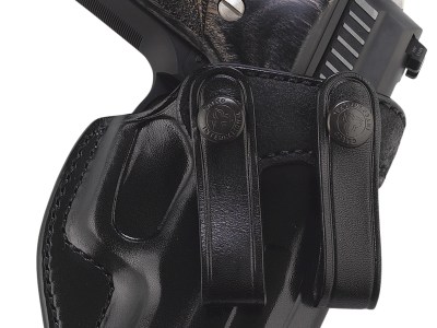 Galco SUM838B Summer Comfort  IWB Black Leather Belt Loop Fits Glock 42/Sig P365 SAS/STD/.380 Right Hand