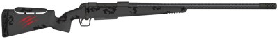 Fierce Firearms FCTRXP7SAUM22BBO CT Rival XP 7mm SAUM 3+1 (Detachable Mag) 22″ C3 Carbon Fiber, Black Titanium Rec, Blackout Camo Carbon Fiber Rival Stock with Adj. Cheek Piece, Radial TI Muzzle Brake