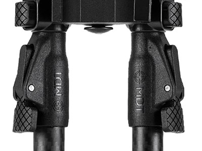 Mdt Sporting Goods Inc 105561BLK GRND-POD  Black 4.50″-9″ Carbon Fiber/Aluminum, Adj. Throw Lever, 4 Leg Postitions, Fits ARCA Rail & RRS Dovetail