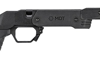 Mdt Sporting Goods Inc 105051BLK XRS Chassis Black Aluminum Core with Polymer Panels, Adj. Cheekrest, M-LOK Forend, Interchangeable Grips, AICS Mag Compatible, Fits CZ 457