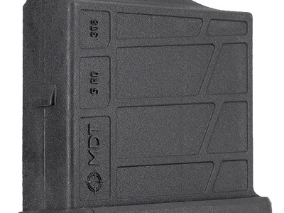 Mdt Sporting Goods Inc 105026BLK AICS Magazine  5rd Extended 6.5 Creedmoor/308 Win Short Action Black Polymer