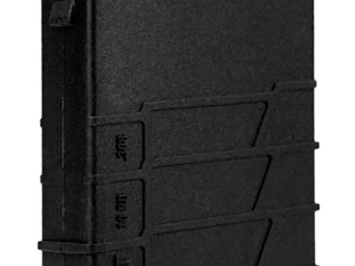 Mdt Sporting Goods Inc 104447BLK AICS Magazine  10rd Extended 308/6.5 Creedmoor Short Action, Black Polymer Fits Some Chassis/Bottom Metal (MDT/XLR/KRG/GRS/CDI/Pacific Tool & Gauge)