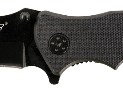 Uzi Accessories UZKFDR006 UZI Responder VI Black, Stainless-Steel Blade