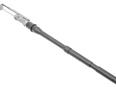 CMMG 22D7C6C Replacement Barrel Kit with Bolt Carrier Group, 22 LR 16.10″ Threaded, Black Nitride Chromoly Steel, Fits AR-15/Mk4