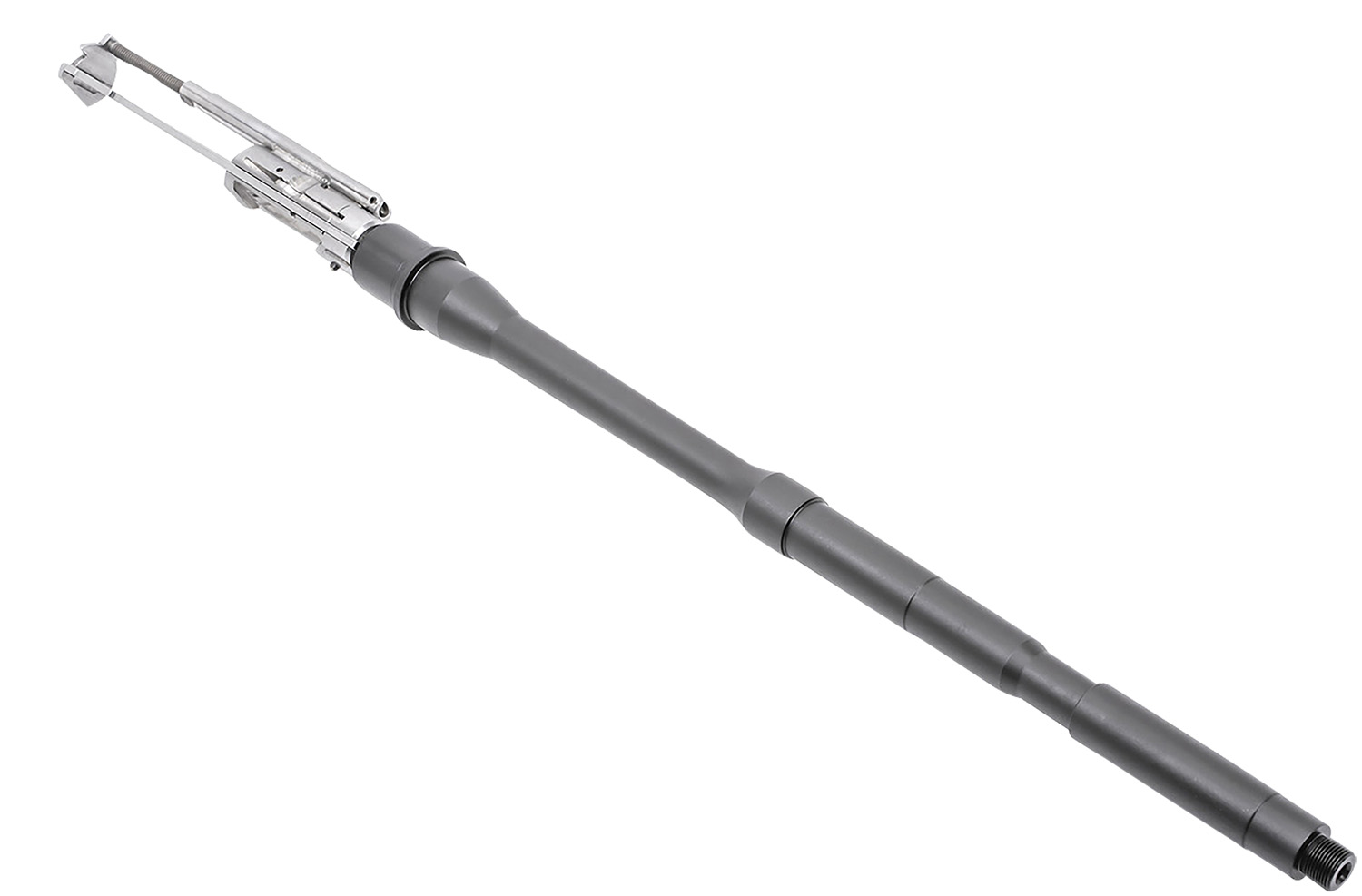 CMMG 22D7C6C Replacement Barrel Kit with Bolt Carrier Group, 22 LR 16.10″ Threaded, Black Nitride Chromoly Steel, Fits AR-15/Mk4