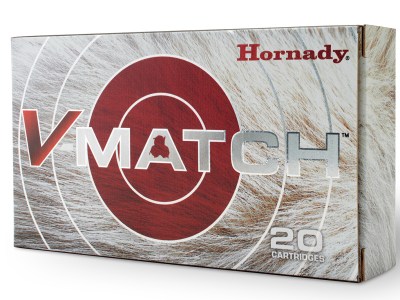 Hornady 81397 V-Match  6mmCreedmoor 80gr ELD-VT 20 Per Box/10 Case