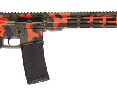 Great Lakes Firearms GL15223MCMP AR-15 Mission 223 Wylde 30+1 16″, Deer Camp Camo Rec/15″ M-Lok Handguard, Black Carbine Stock & A2 Grip, Muzzle Brake