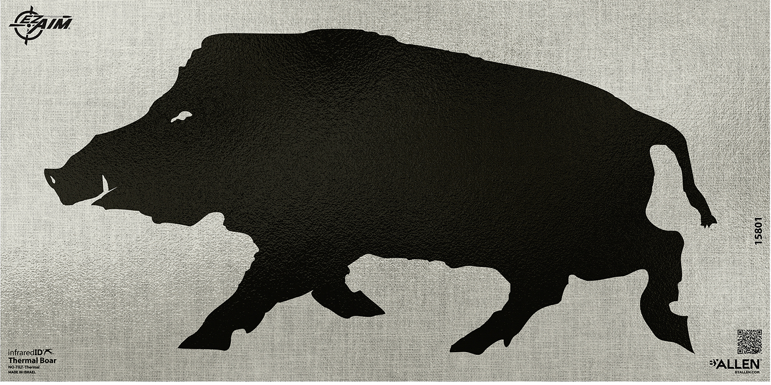 EZ-Aim 15801 Boar Adhesive Thermal ID Paper 24″ x 12″ Black/Gray
