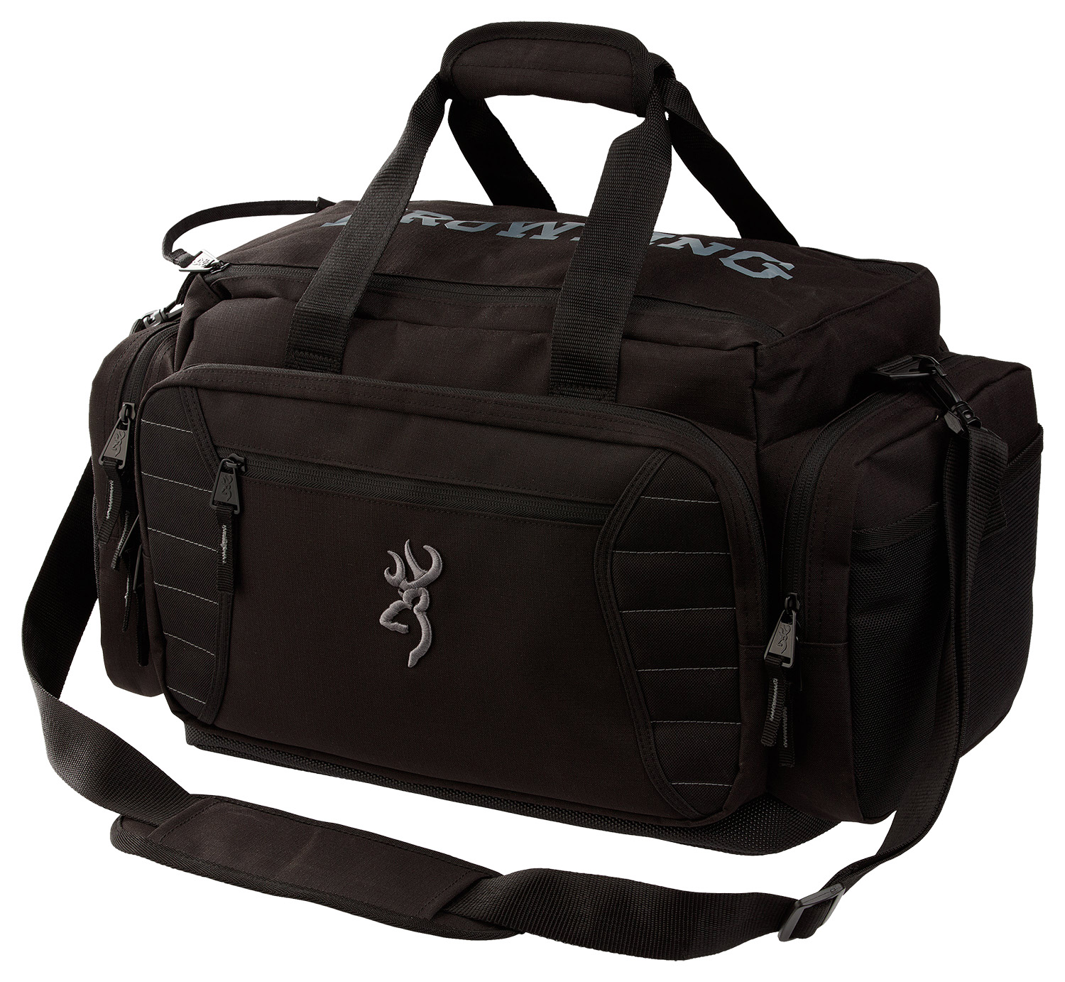 Browning 1211089901 Range Bag  Black Polyester 9″