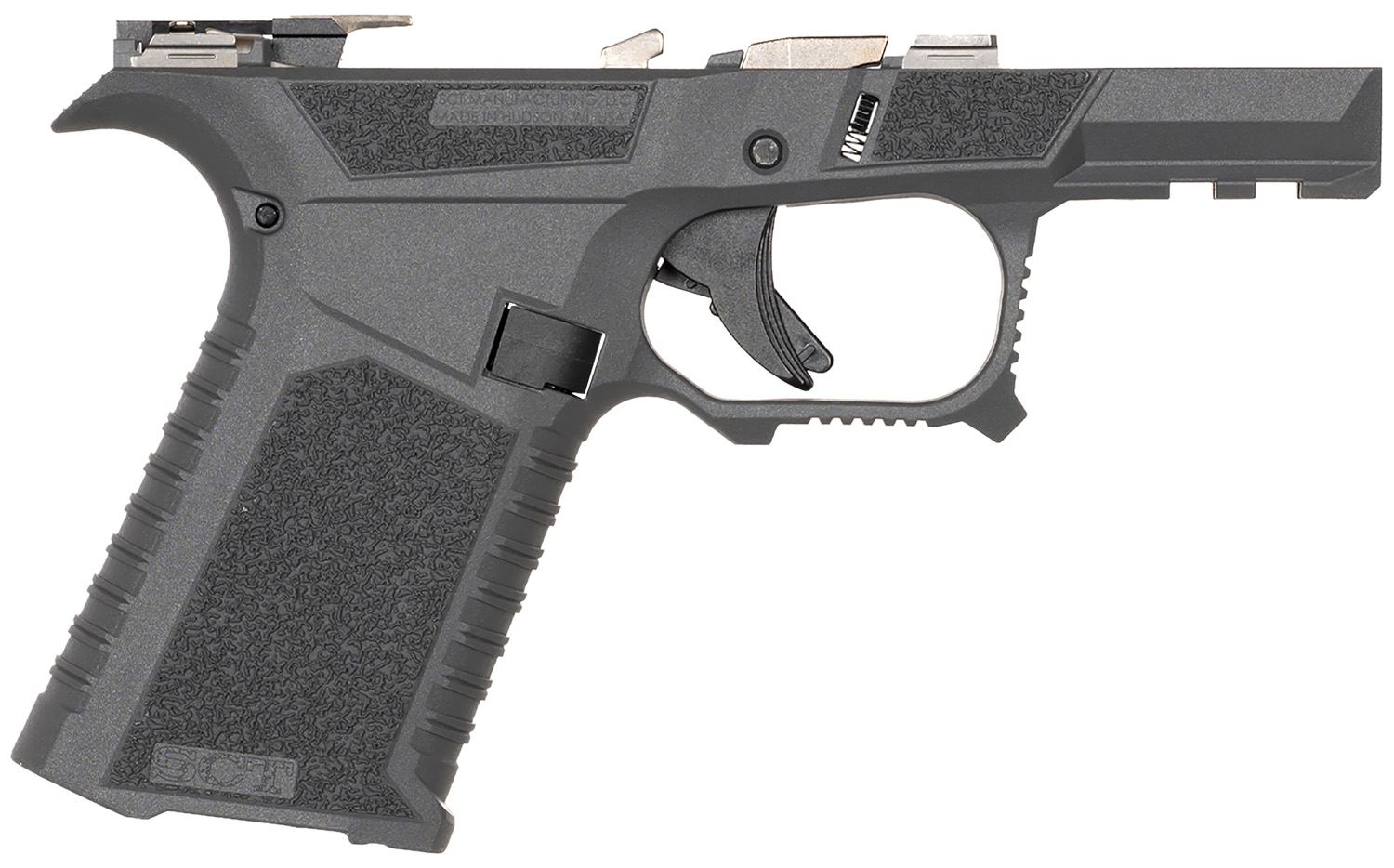 Sct Manufacturing 0226020000IC SCT SC  Compatible w/ Glock 43X/48 Polymer Frame Aggressive Texture Grip