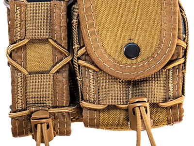 High Speed Gear 10PC00CB Taco LEO Coyote Brown Nylon Pistol