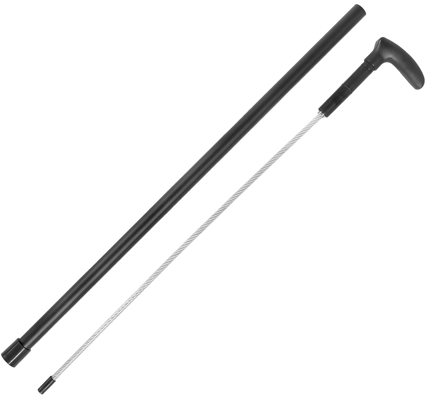 Cold Steel CSCN38CBL Cable Whip Cane Black Carbon w/Zinc Plating 32″ OAL