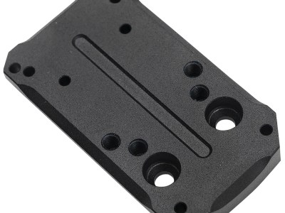 Strike Industries G43RMR LITESLIDE for G43 MRDS Adaptor Plate  Black Glock Gen 3-5 43/43X/48
