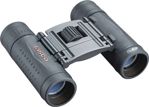 TASCO BINOCULAR ESSENTIALS – 8X21 ROOF PRISM BLACK