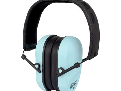 Radians VXP820BX Vertex Passive Earmuff 23 dB Over the Head Aqua Blue/Black
