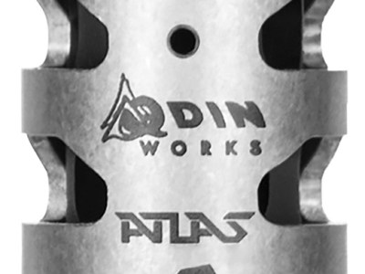 Odin Works MBATLAS7 Atlas Compensator 5/8-24 Threads 3.06″ OAL 1″ Diameter 7.62