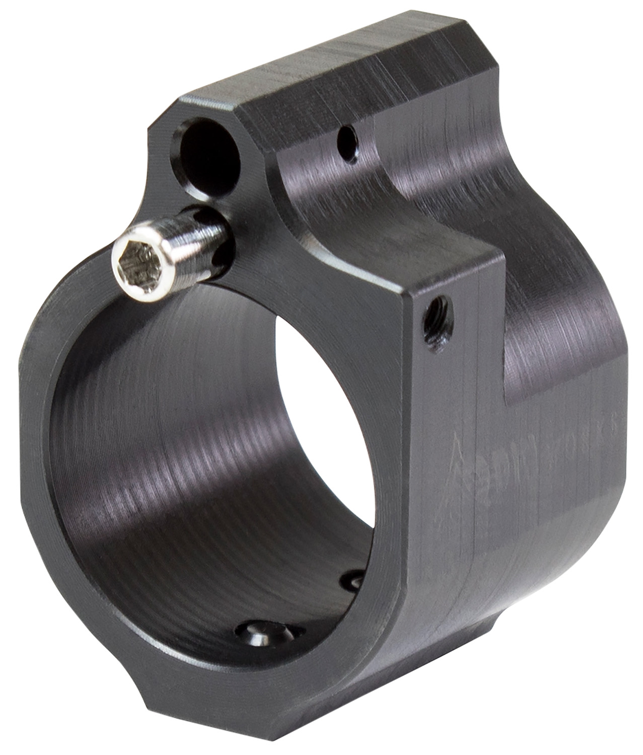 Odin Works GBADJ875 Gas Block Low Profile .875″ Black Nitride Carbon Steel