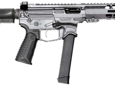 Battle Arms Development XIPHOS004 Xiphos  9mm Luger 30+1 8.50″ Black Barrel, M-LOK Handguards, Combat Gray Aluminum Picatinny Rail Receiver  Black Synthetic Adjustable Stock, Adj Black Grips