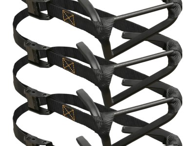 Muddy MUD-MSS-4PK Micro Stagger Step Black Steel Nylon