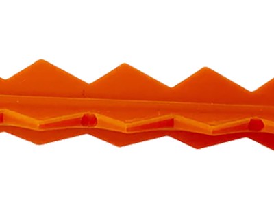 Targettack Llc  Targettack  Orange Polycarbonate Plastic 3″ For Paper/Vinyl Targets 12 Pack