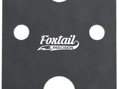 Foxtail Precision 100007 Red Dot Adapter Plate for Optics-Ready Pistol  Black Anodized Smith & Wesson M&P 2.0/C.O.R.E