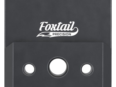 Foxtail Precision 100016 Rear Sight Dovetail Optic Adapter Plate for S&W M&P/M&P 2.0  Black Anodized Smith & Wesson M&P 2.0/C.O.R.E