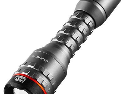 NEBO NEBFLT1063 Davinci 800L Flashlight  Gray 100/400/800 Lumens White LED