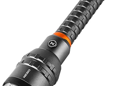 Alliance Consumer Group NEBFLT1043 Davinci 12000L Flashlight  Black Anodized  300/3,000/7,000/12,000 Lumens White LED