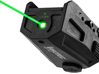 Alliance Consumer Group IPRLSR0002 Mycro Rail Mount Green Laser  Matte Black