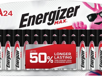 Energizer E91BP24V1 AA Max Silver 1.5V Alkaline, Qty (24) Single Pack