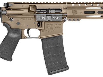 Diamondback DB1916K061 DB15  5.56 NATO 30+1 10″ Flat Dark Earth Cerakote Heavy Barrel 9″ M-LOK Handguard 7075-T6 Aluminum SBA3 Brace Magpul MOE Grip